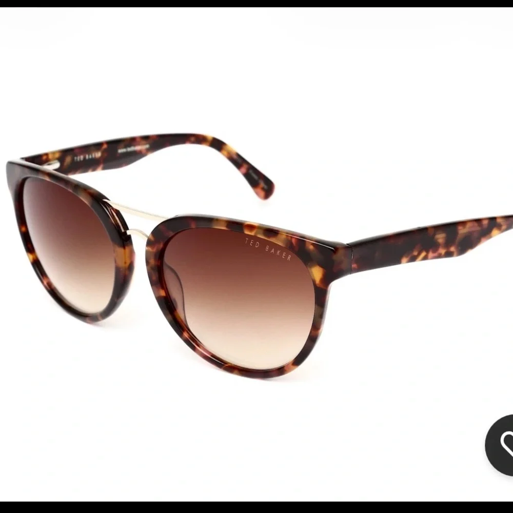 Ted Baker B645 sunglasses woman’s tortoise 55mm gradient brown sunglasses‎